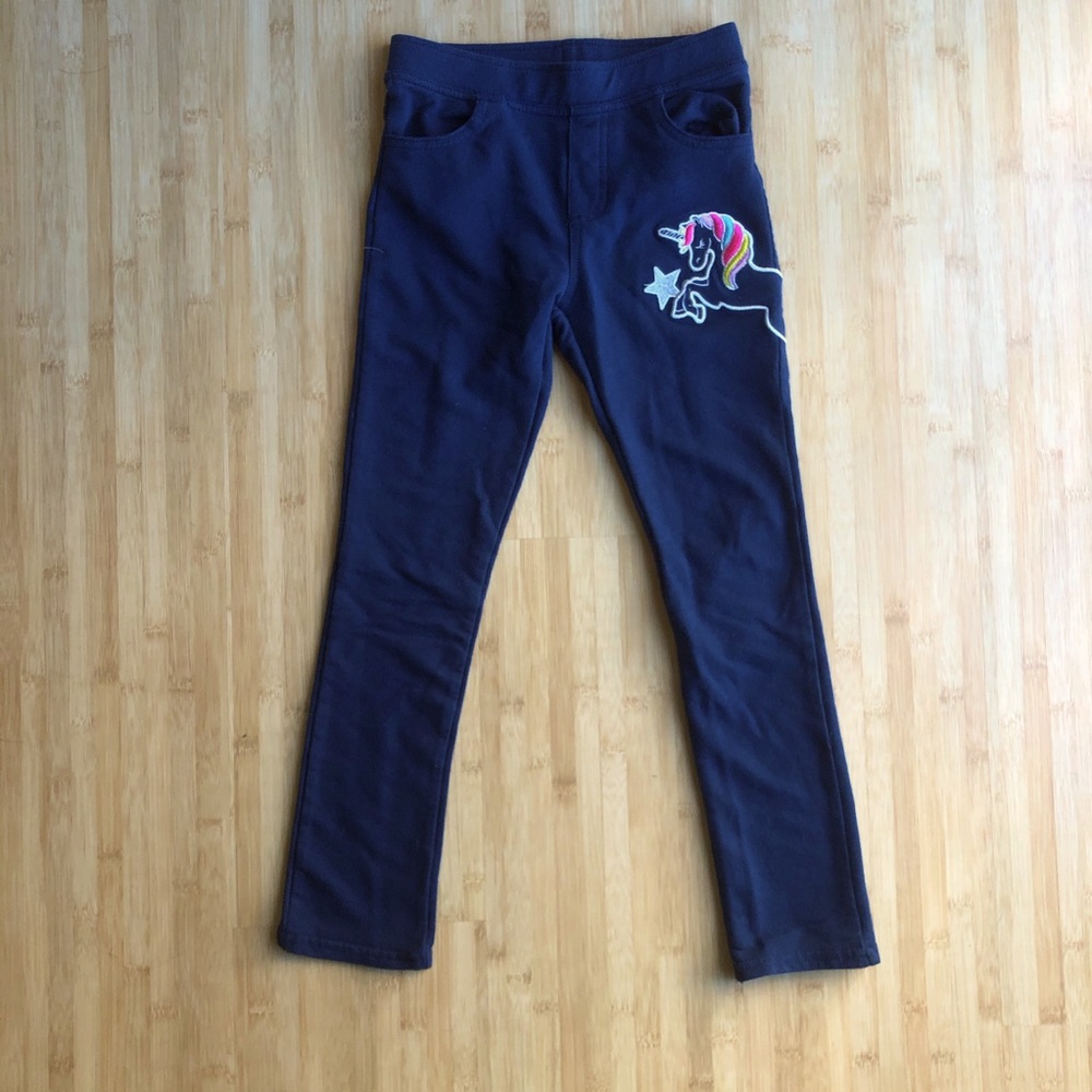 365 Kids Stretch Pants with Unicorn Detail